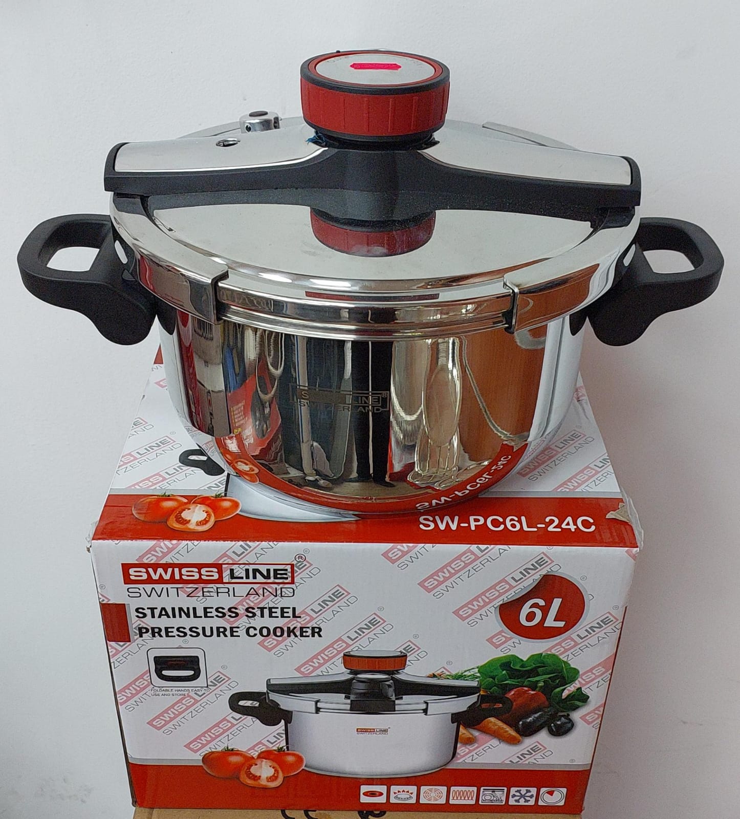 Cocotte-minute clipso inox poignets amovibles SL