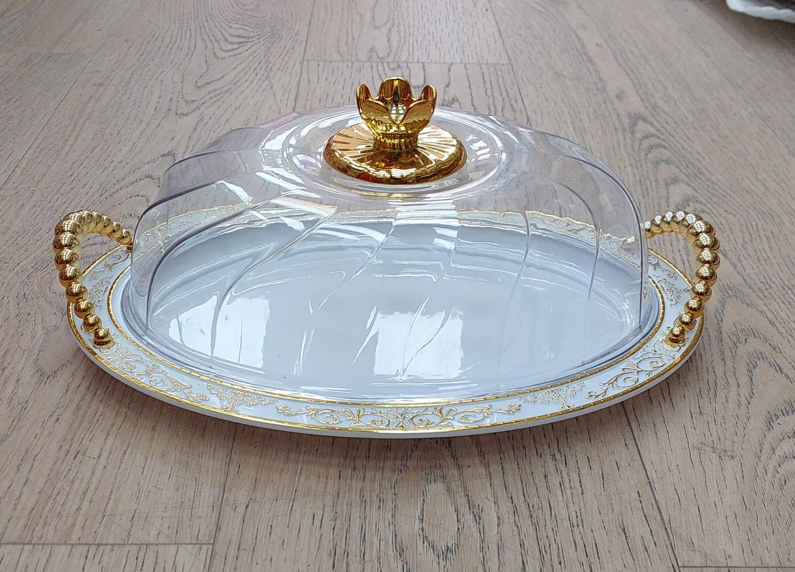 Plat + couvercle plastique 2 modèles DH