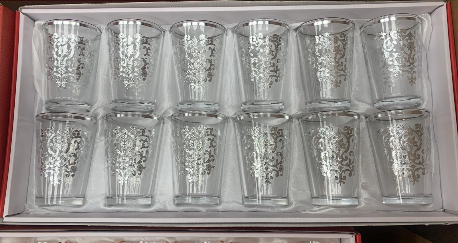 Verre à Thé Argenté 12 pièces SL