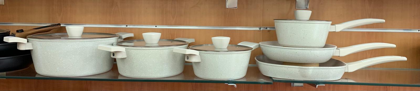 Batterie de cuisine 10 pièces Beige RS