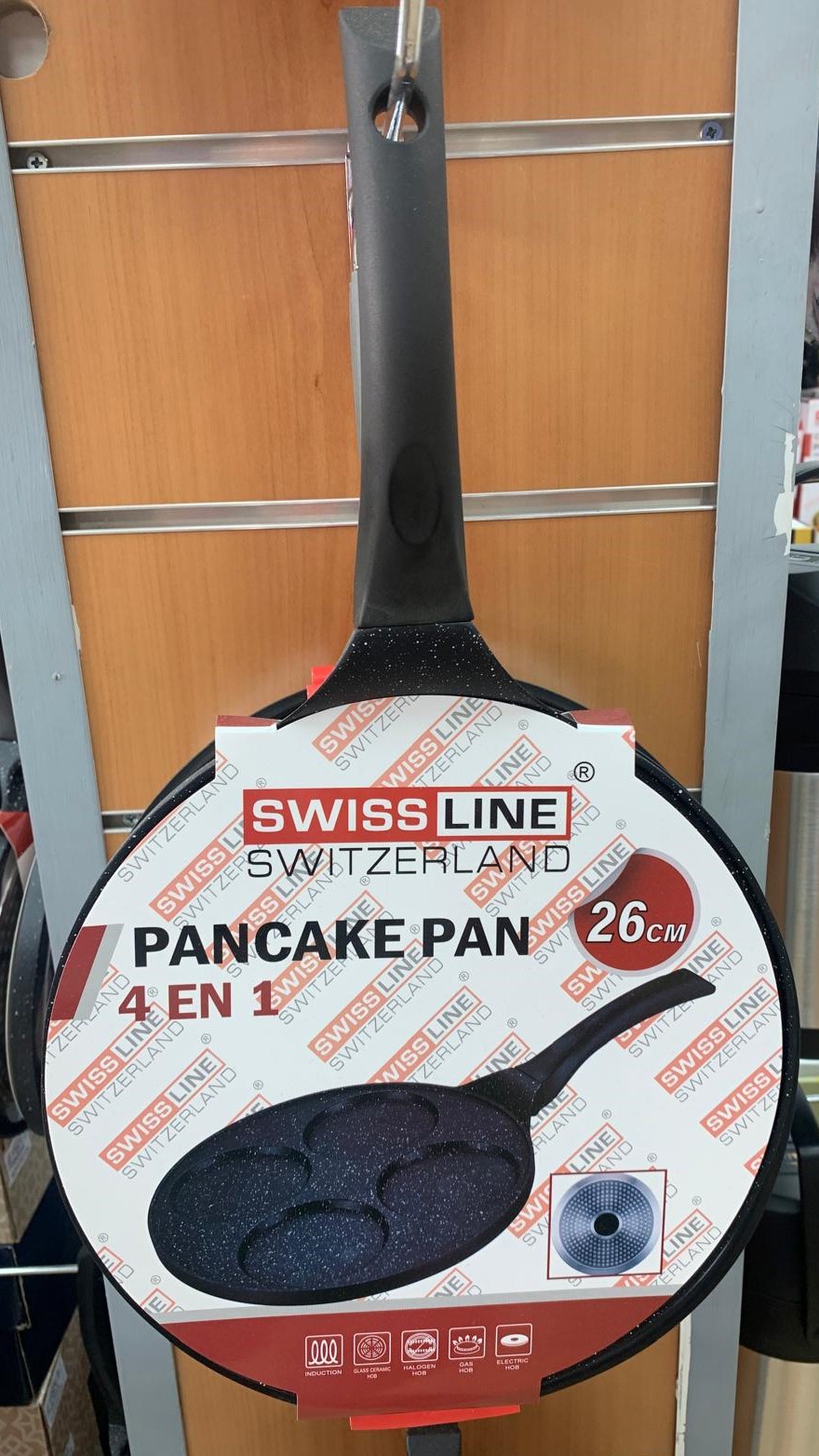 Poêle à Pancake 28cm 4/7 trous