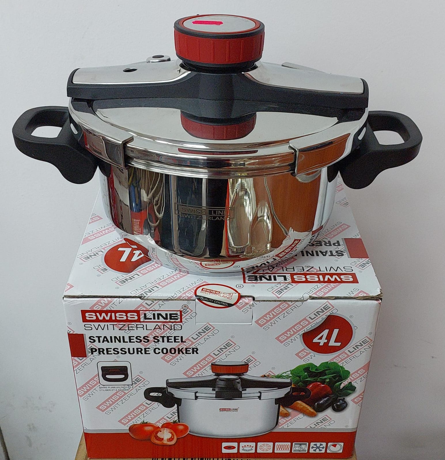 Cocotte-minute clipso inox poignets amovibles SL