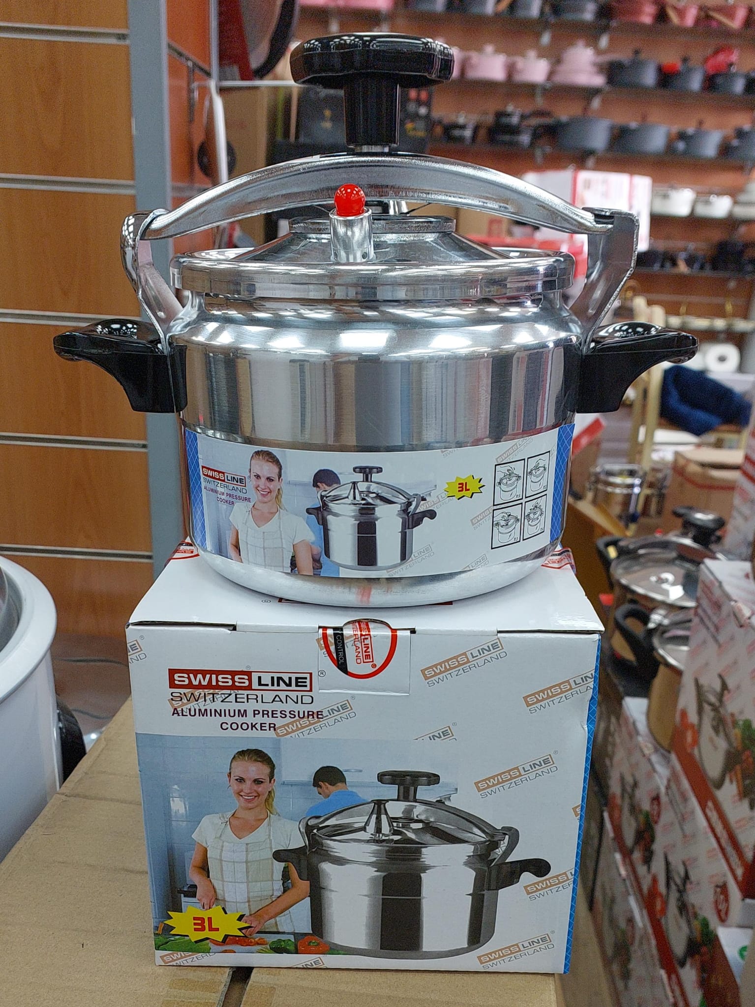 Cocotte-minute de 2,5L à 50L en Aluminium SL