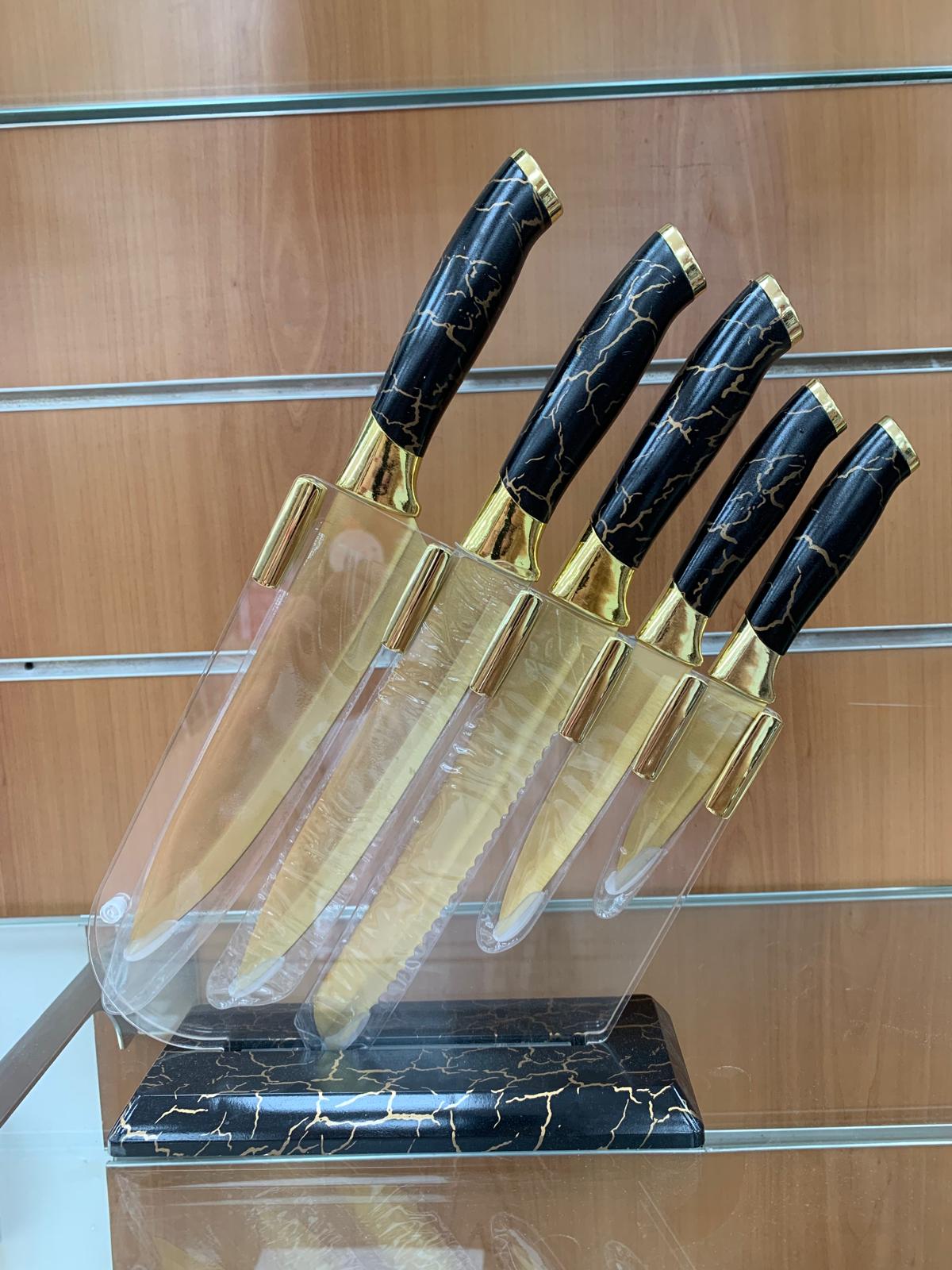 Couteaux socle 6pcs DH