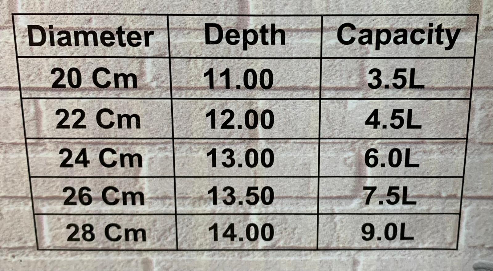 Faitout en Aluminium10 pièces 3.5/4.5/6/7.5/9L CAPRI tout feux AK