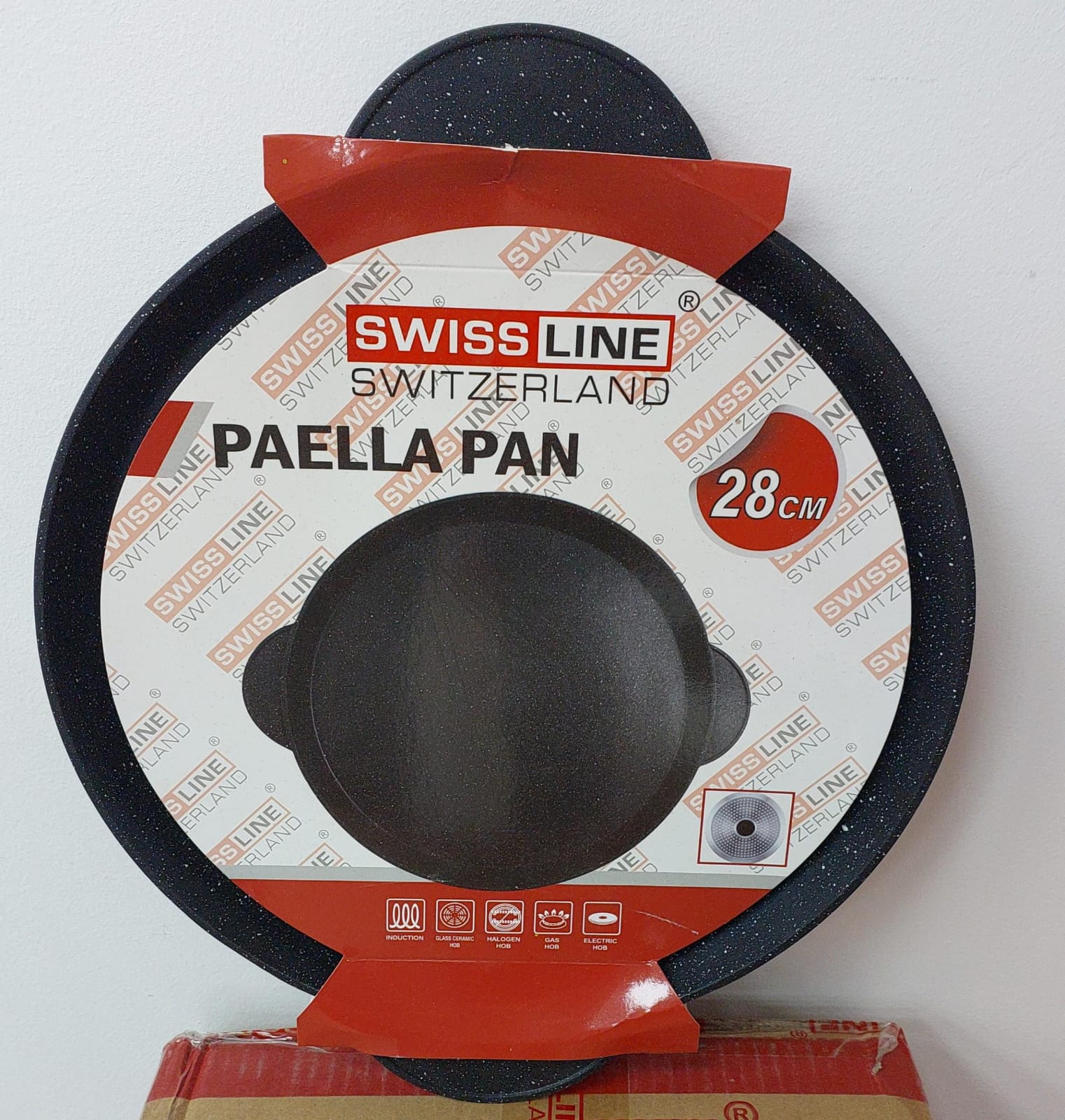 Paella Pan rond de 28cm à 36cm SL