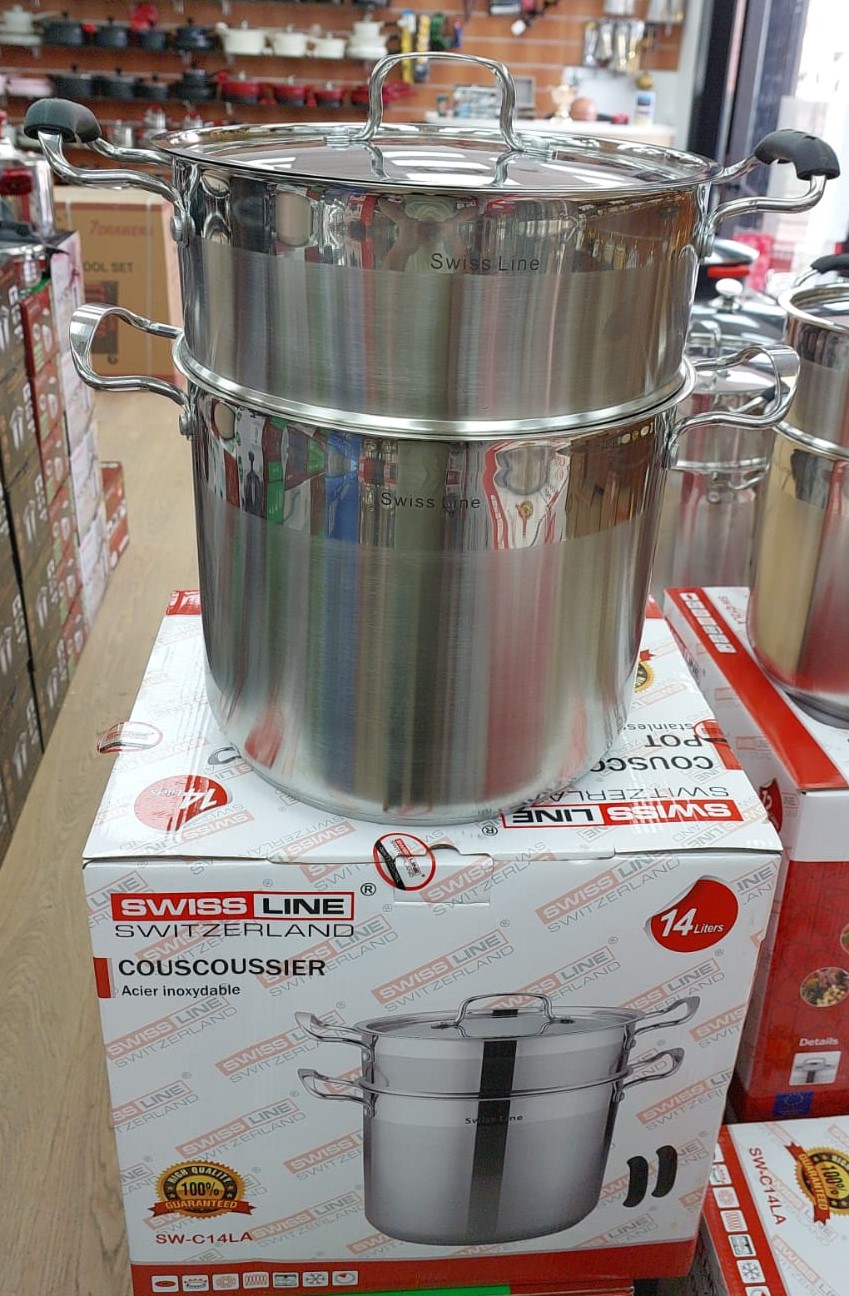 Couscoussier inox Nouveaux de 6L à 16L SL