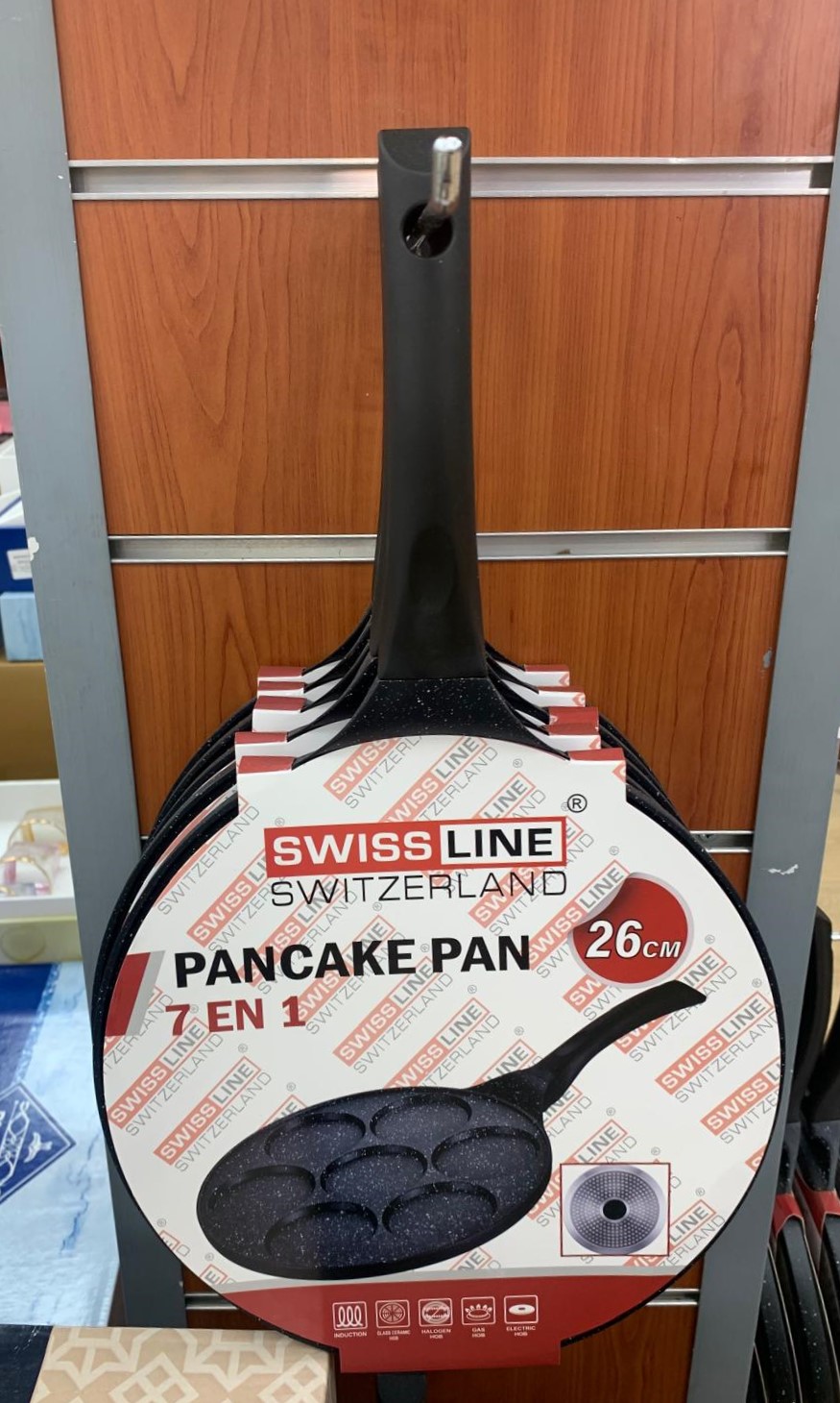 Poêle à Pancake 28cm 4/7 trous