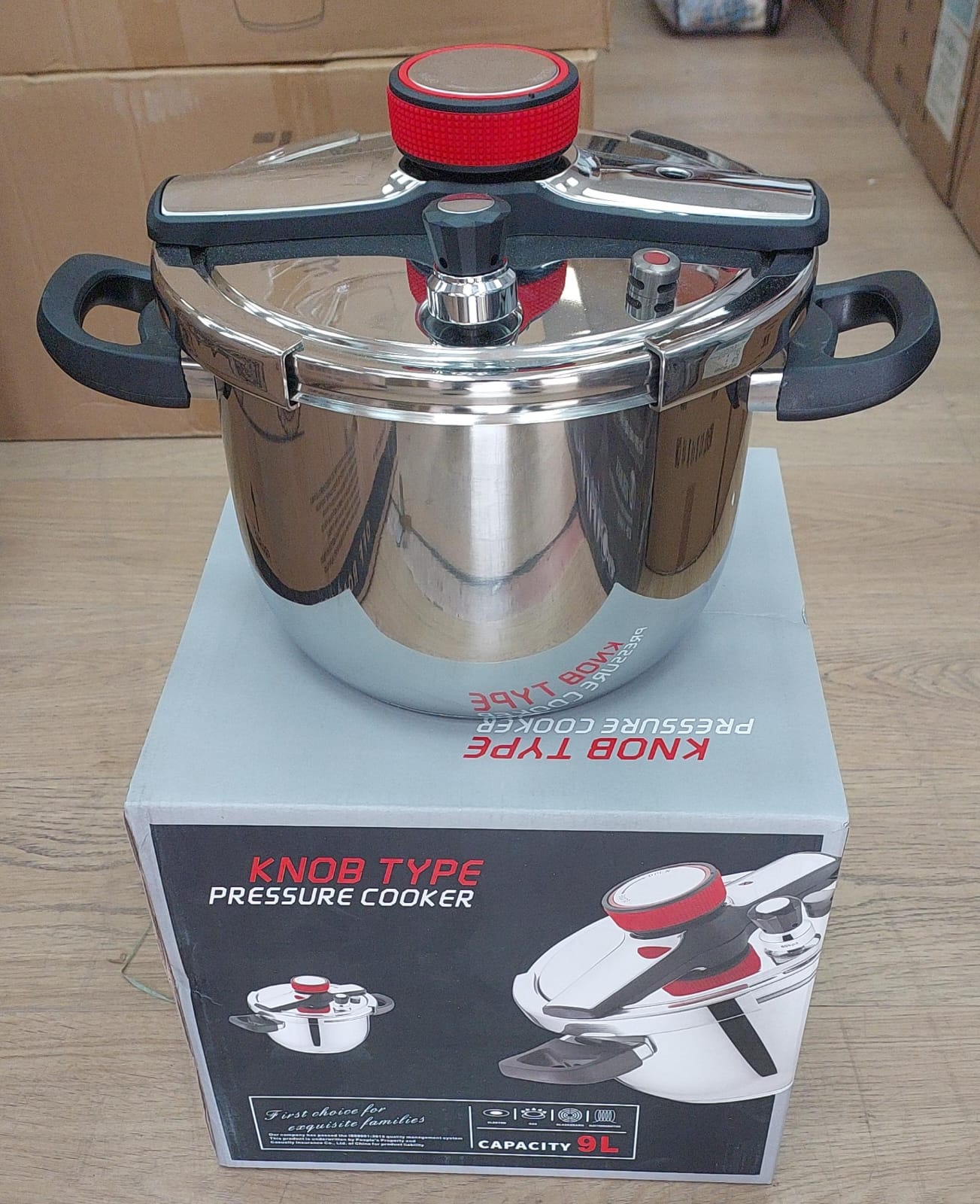 Cocotte-minute clipso inox de 9 à 13L DH