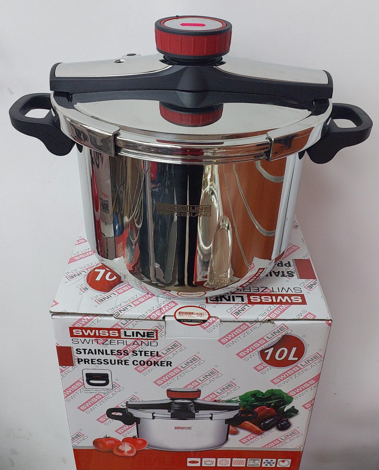 Cocotte-minute clipso inox poignets amovibles SL