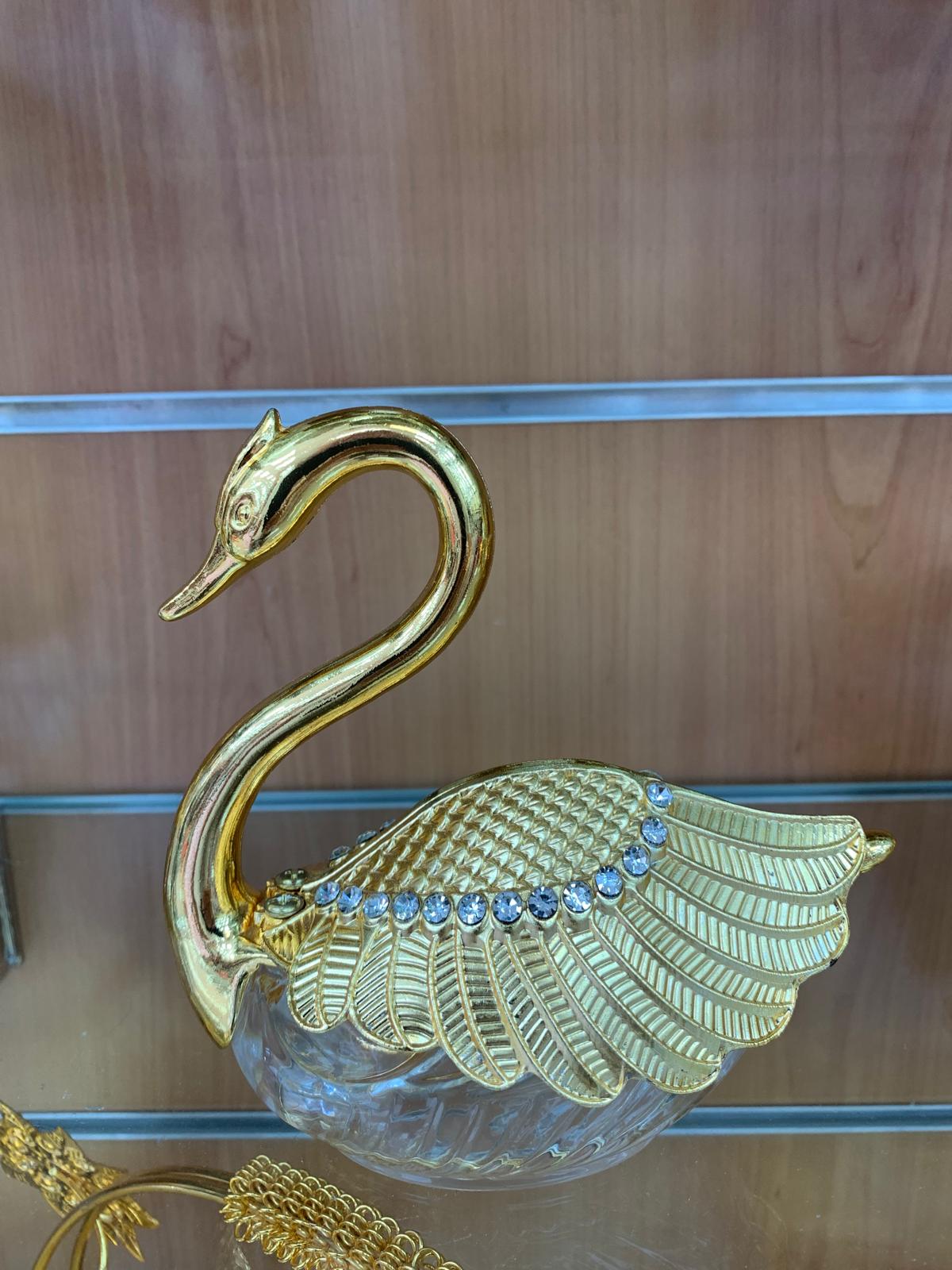 Sucrier Cygne doré DH