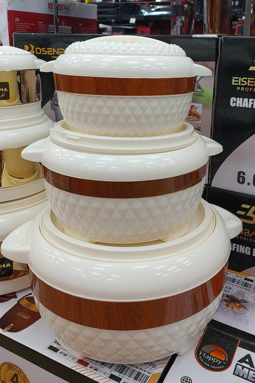 Thermos alimentaire Hefty Premier par 3  1,1L /2,2L/ 4,2L