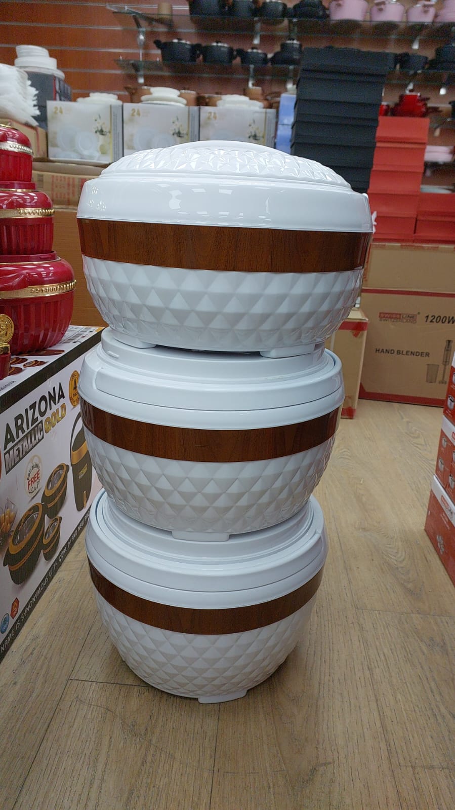 Thermos alimentaire Hefty Jumbo Jet par 3 - 5,5L /7,5L /10L