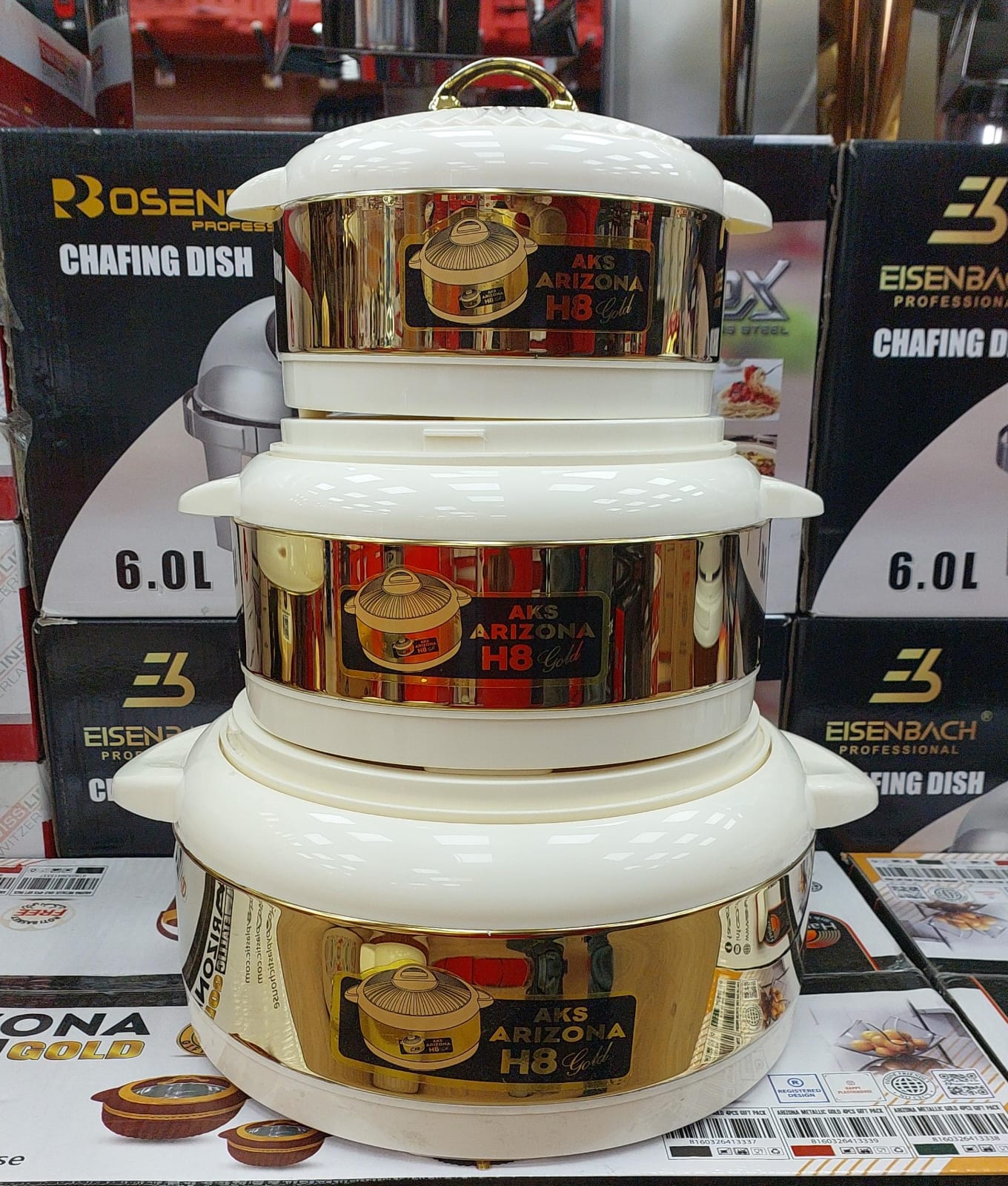 Thermos alimentaire Arizona H8 par 3  1,1L /2,2L/ 4,2L