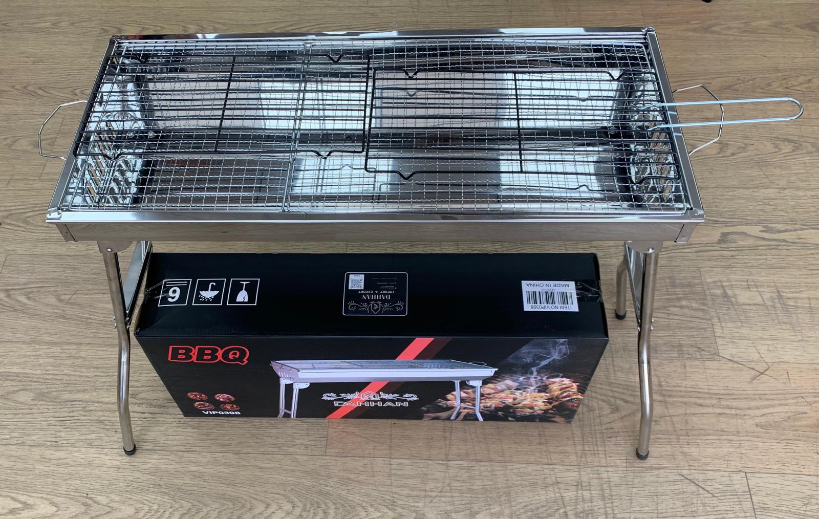 Barbecue en inox à charbon DH