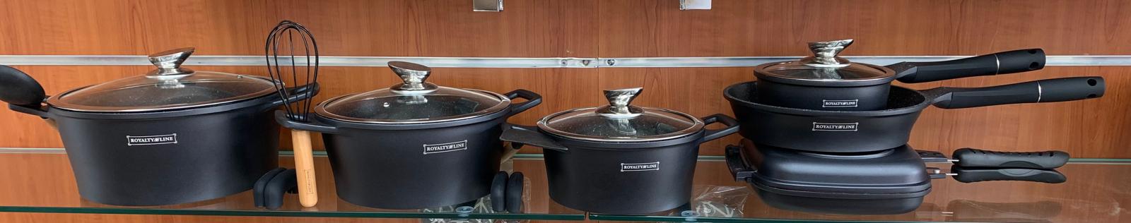 Batterie 17 pièces Noir ROYALTY LINE