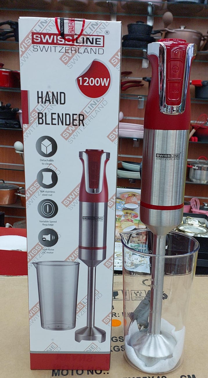 Mixeur Plongeant en Inox 3 couleurs 1200W SL