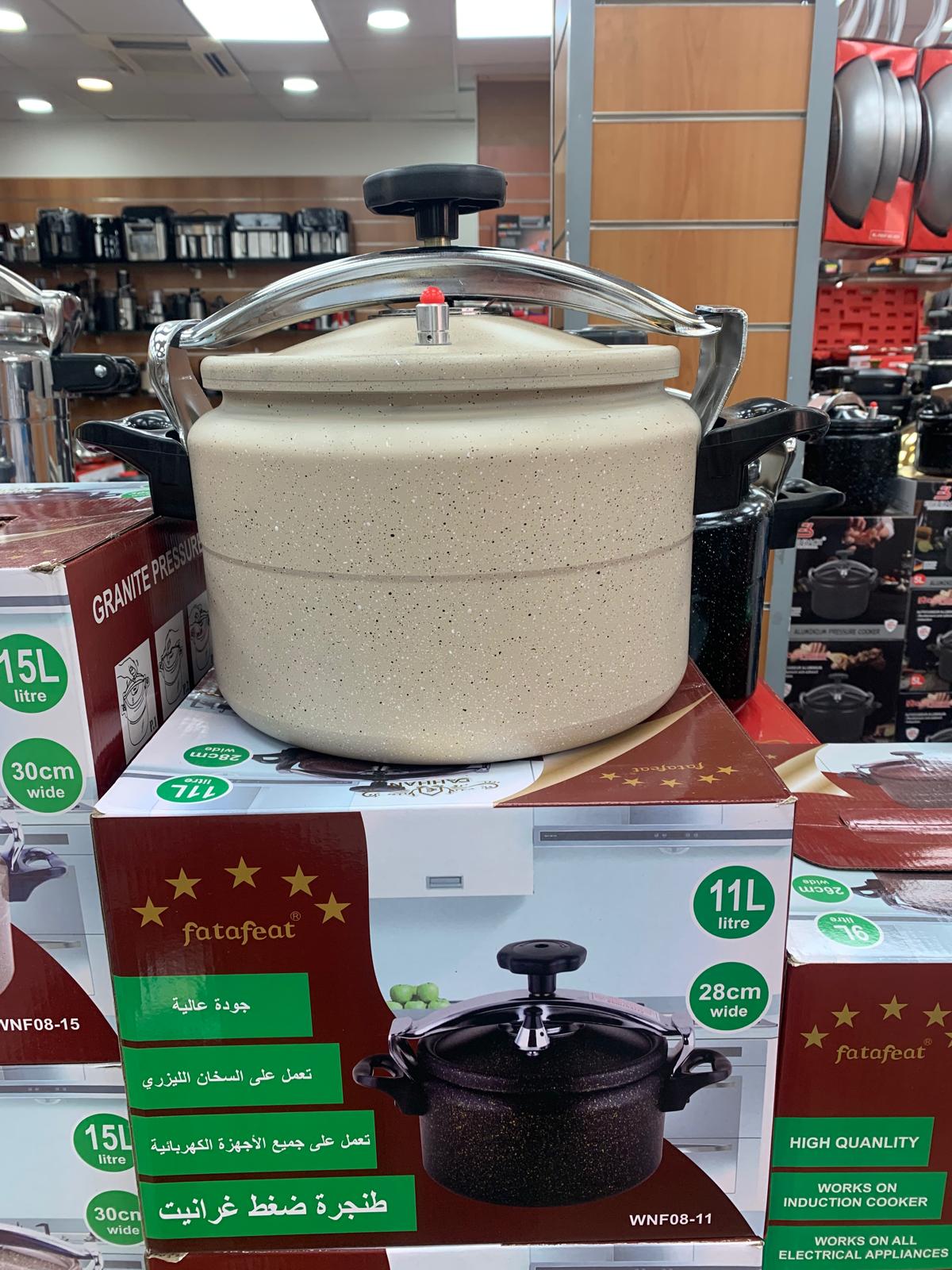 Cocotte-minute en pierre Noir ou Beige DH