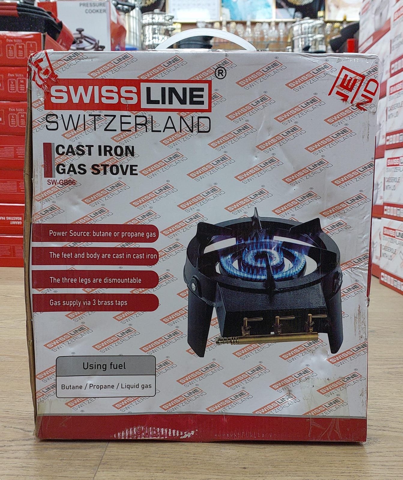 Réchaud à Gaz en fonte 6kw SL