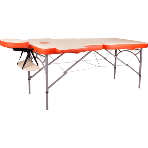 Aliumininis sulankstomas masažo stalas 2 dalių inSPORTline Tamati