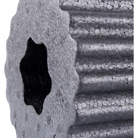 Treniruočių volas inSPORTline Waldro Dent (14x32 cm, juodas)