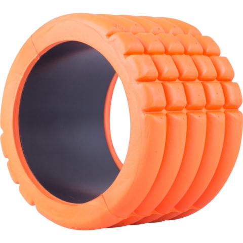 Masažinis jogos volas inSPORTline Elipo (14x10 cm, oranžinis)