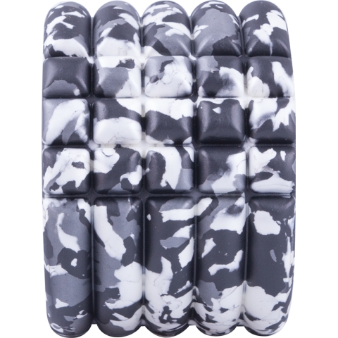 Masažinis jogos volas inSPORTline Elipo (14x10 cm, pilkas)