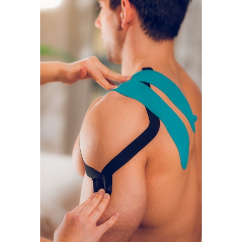 Kineziologinis teipas Yate geltonas, (5x500cm)