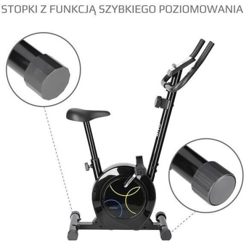 Magnetinis dviratis treniruoklis One Fitness RM8740 juodas