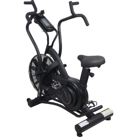 Dviratis treniruoklis su oro pasipriešinimu inSPORTline Airbike PRO