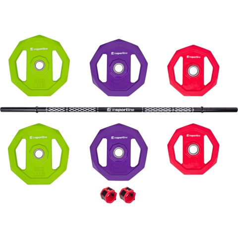 Štanga su svoriais inSPORTline Pumpino