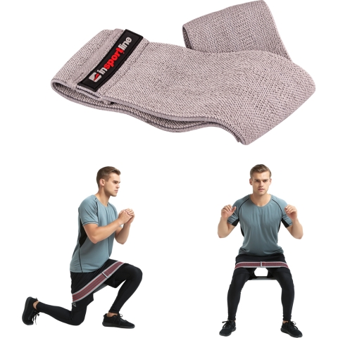 Tekstilinė pasipriešinimo guma – kilpa inSPORTline Lopr PRO 66 cm (55 kg)