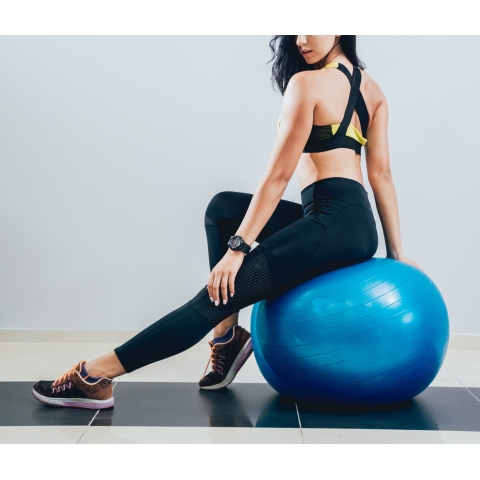 Gimnastikos kamuolys Yate, 65 cm.