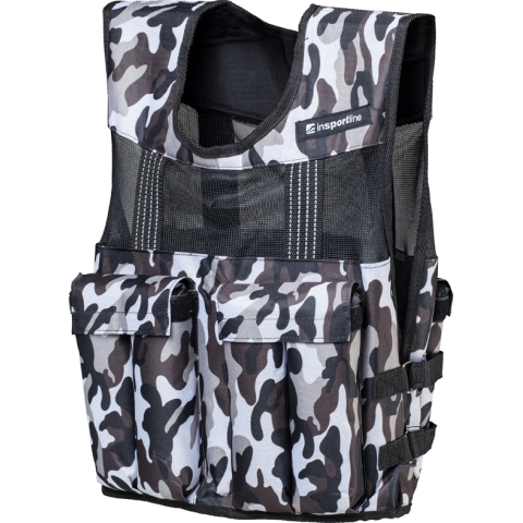 Svorinė liemenė su reguliuojamu svoriu inSPORTline Dracus 1,6–10kg