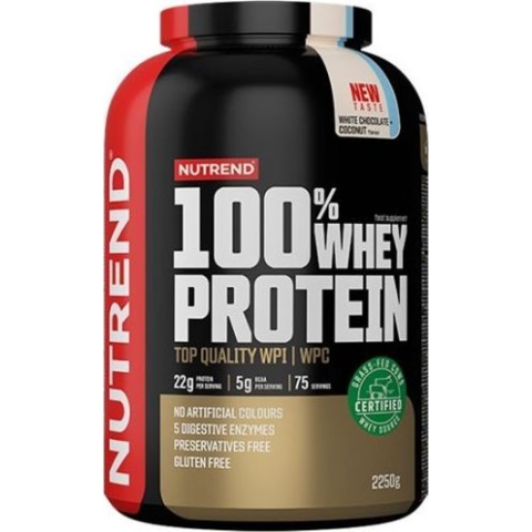 Nutrend 100% Whey Protein 2250 g. Ice_Coffie_skonis