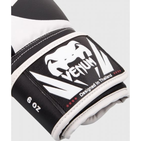 Vaikiškos bokso pirštinės Venum Challenger 2.0 Kids - juodos/baltos