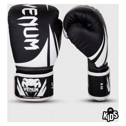 Vaikiškos bokso pirštinės Venum Challenger 2.0 Kids - juodos/baltos