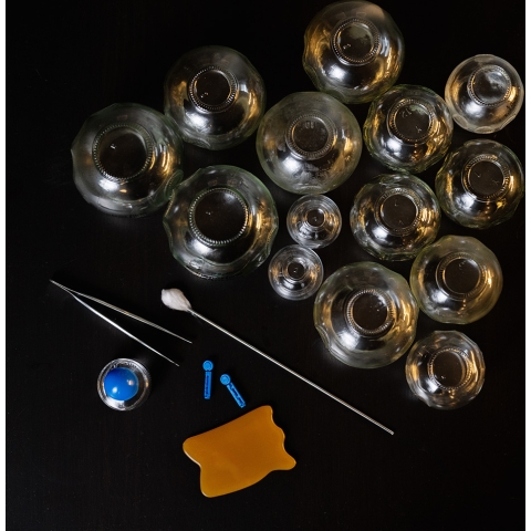 Puodelių terapijos rinkinys inSPORTline Sebsahar