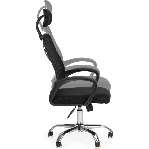 Biuro sukamosios kėdės atlošas supasi