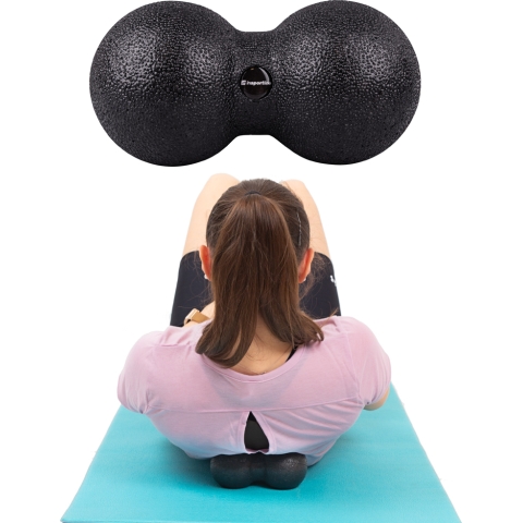 Masažinis dvigubas kamuolys inSPORTline Duobol