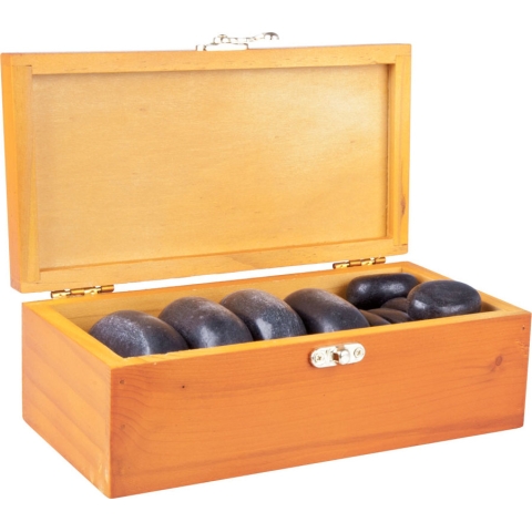 Lavos masažinių akmenų rinkinys inSPORTline Basalt Stone 20vnt.