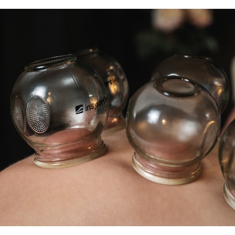 Puodelių terapijos rinkinys inSPORTline Sebsahar