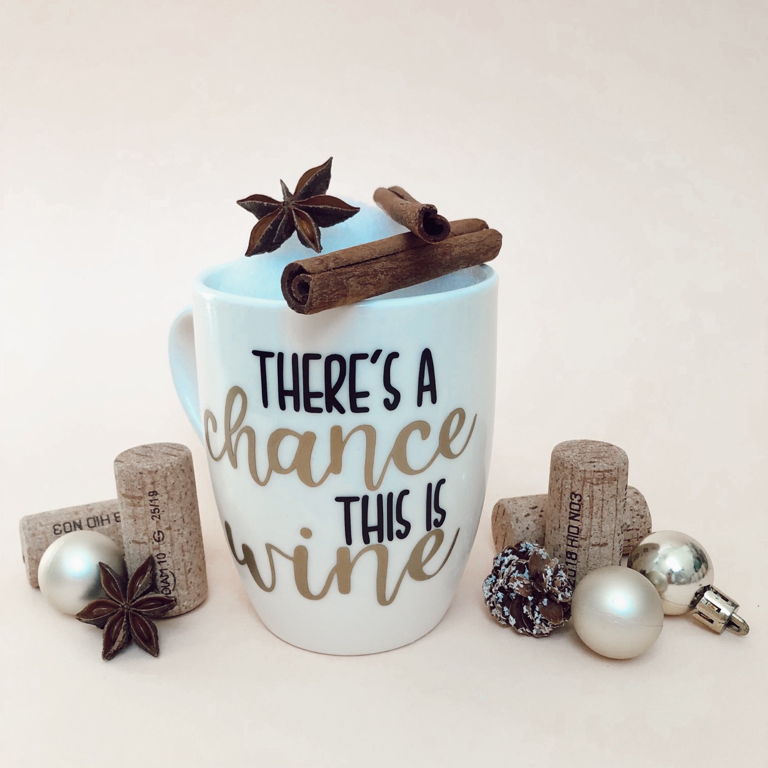 Karácsonyi bögre felirattal