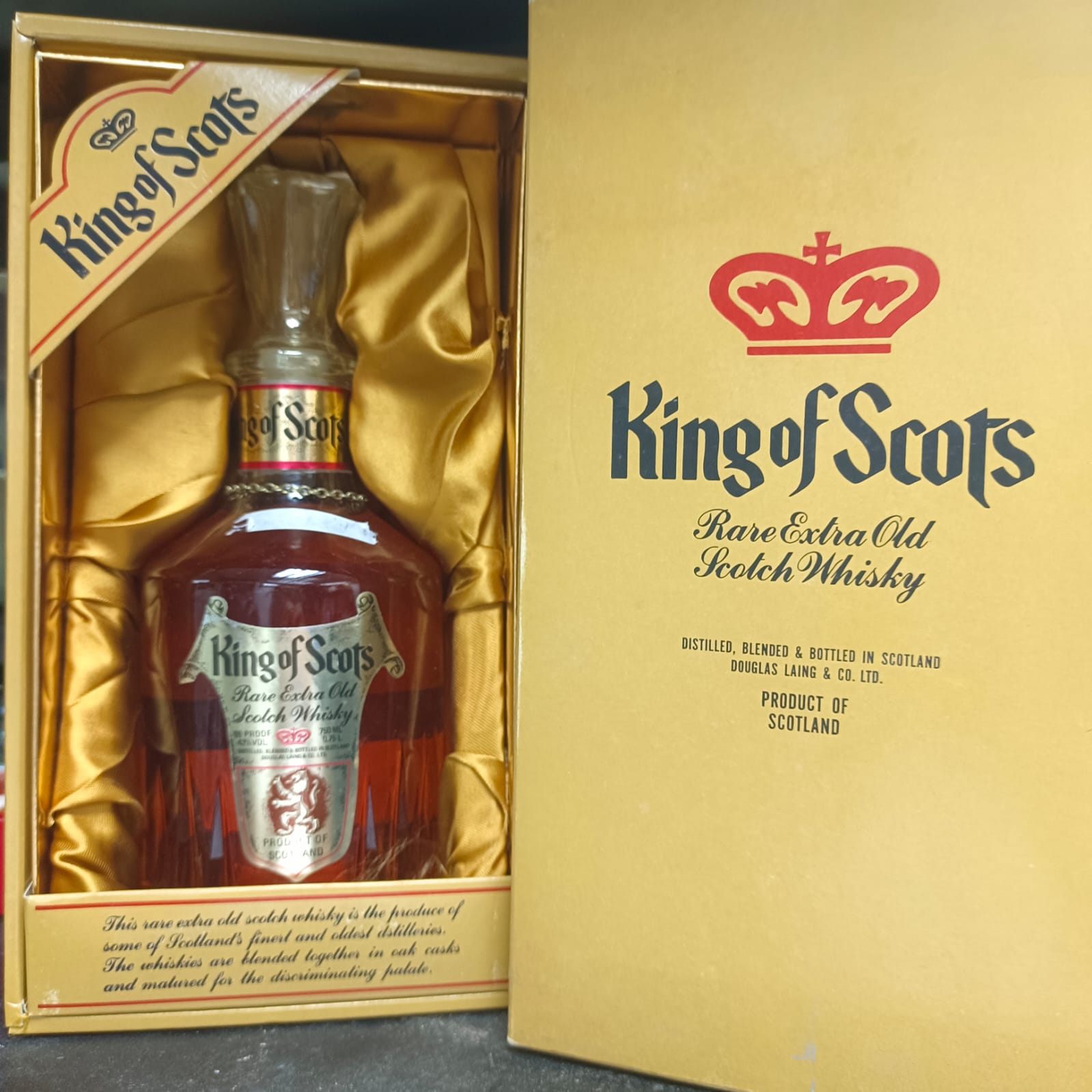 King of Scots Rare Extra Old Scotch Whisky