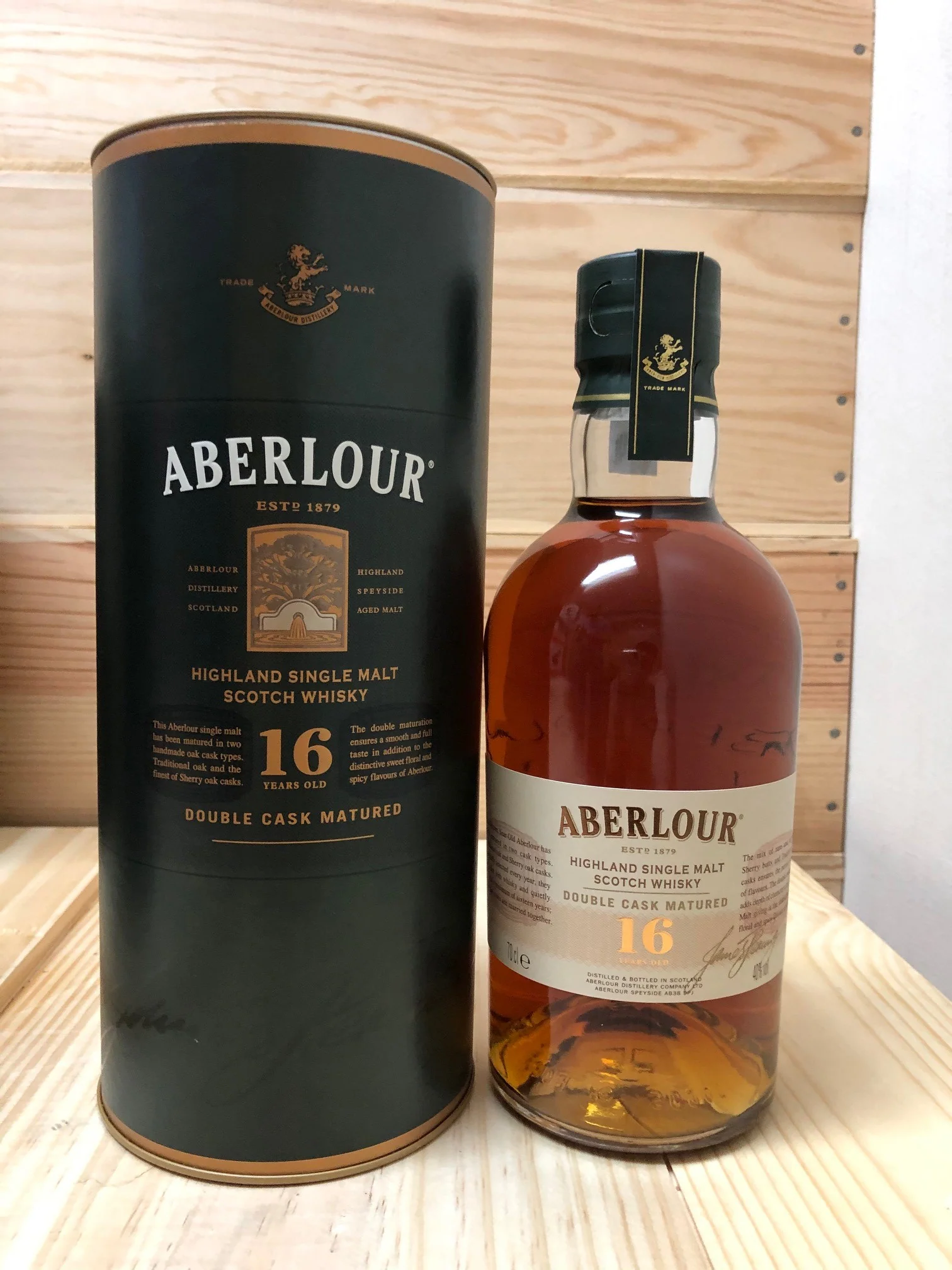 Aberlour 16 Year Old Single Malt Scotch Whisky