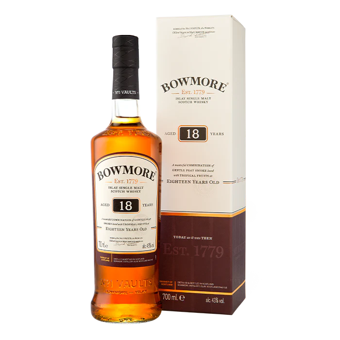 Bowmore 18 Year Old Single Malt Scotch Whisky