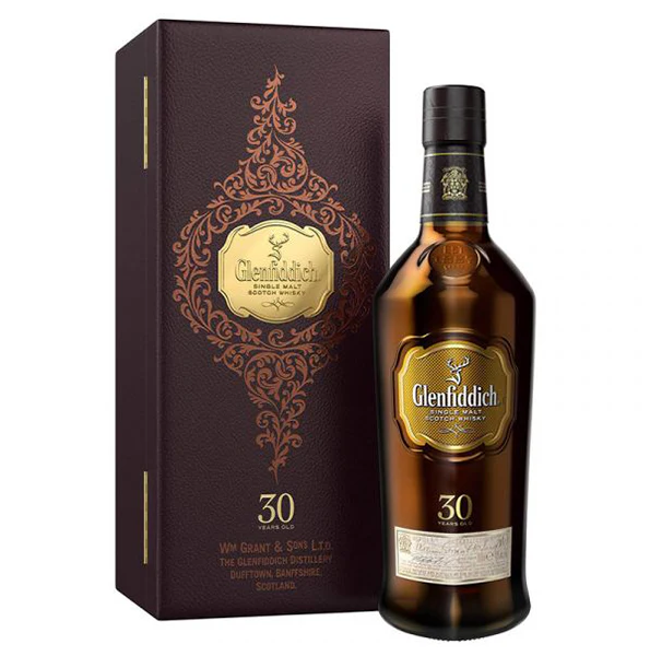 Glenfiddich 30 Year Old Single Malt Scotch Whisky