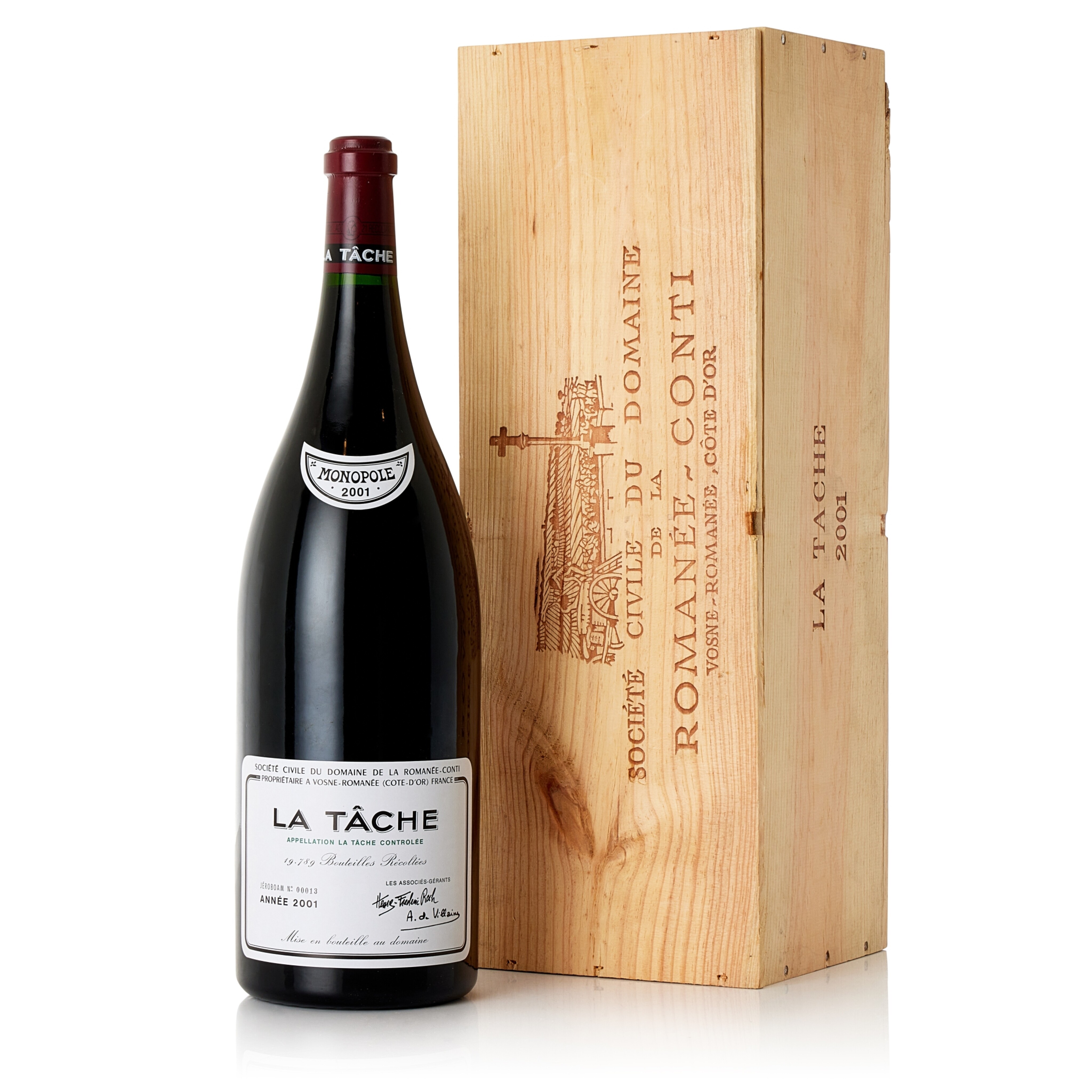 DRC, La Tache 2001