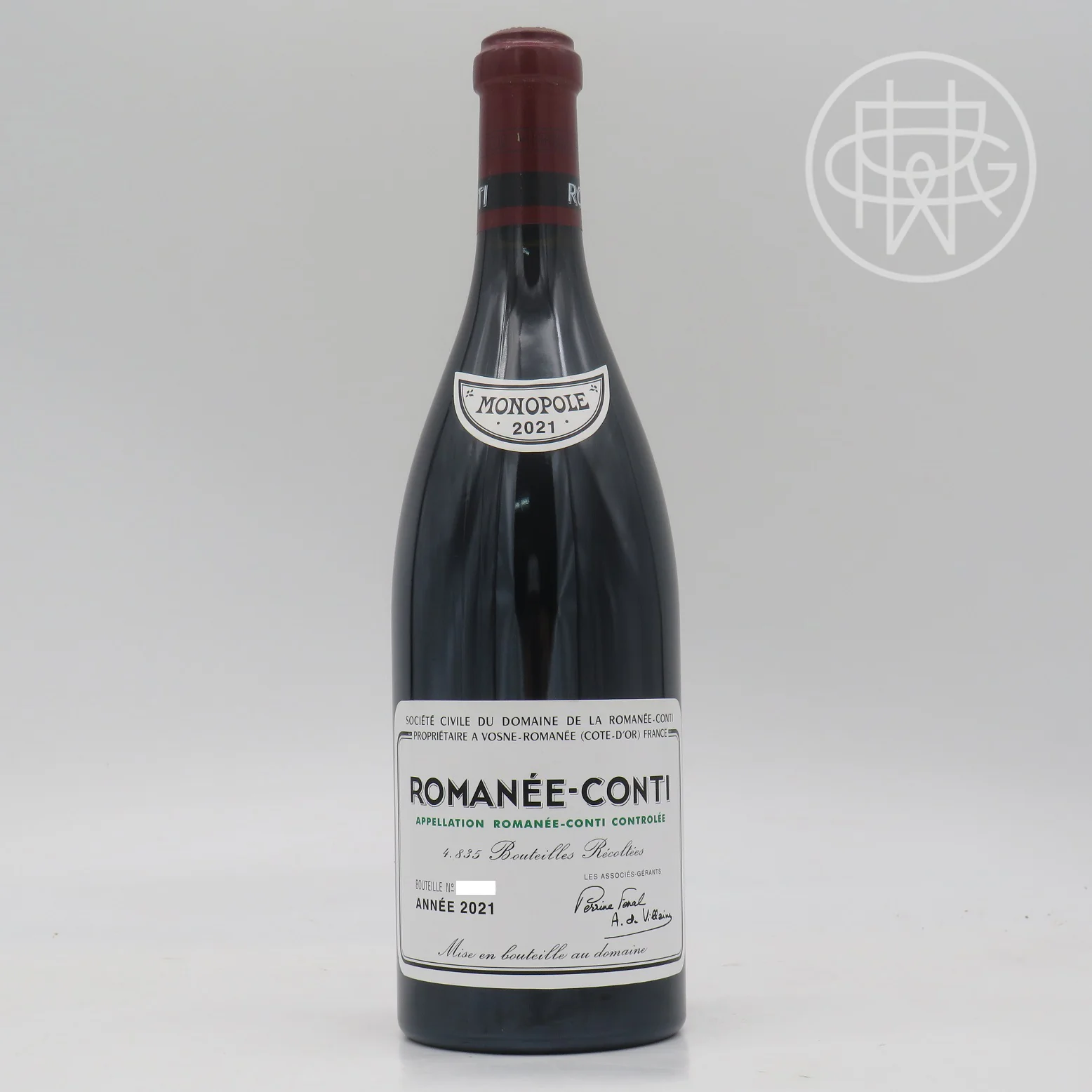 DRC, Romanee-Conti 2021