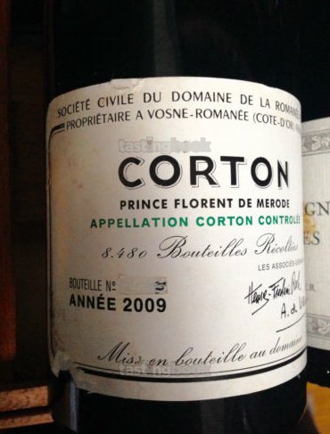DRC, Corton 2009